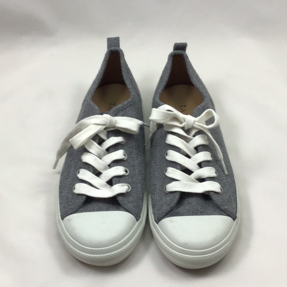 Talbots gray flannel sneakers